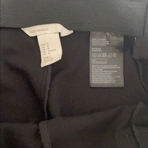 H&M Basics Black Pants - Picture 3 of 3